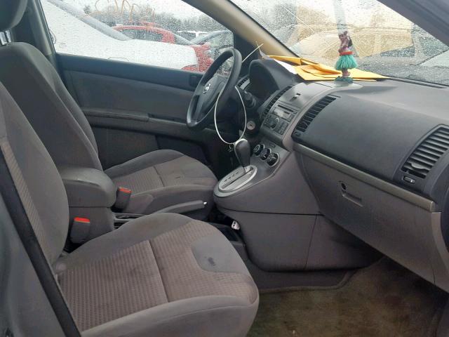 3N1AB61E98L613912 - 2008 NISSAN SENTRA 2.0 SILVER photo 5