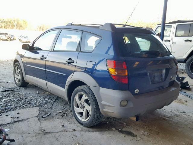 5Y2SL64833Z441348 - 2003 PONTIAC VIBE BLUE photo 3