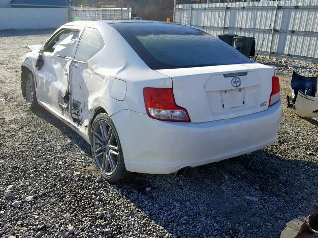 JTKJF5C70B3020171 - 2011 TOYOTA SCION TC თეთრი ფოტო 3