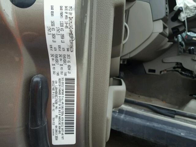 1J8HH48KX6C174280 - 2006 JEEP COMMANDER Qızıl foto 10