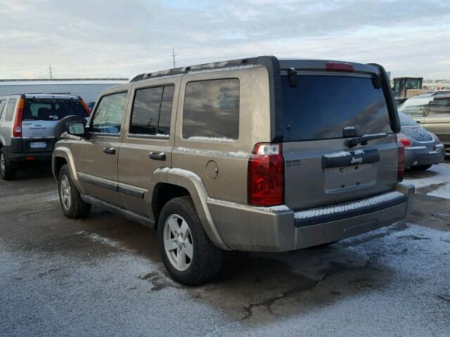 1J8HH48KX6C174280 - 2006 JEEP COMMANDER Qızıl foto 3