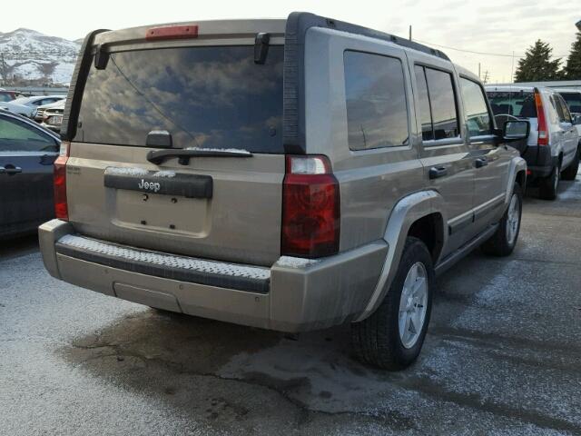 1J8HH48KX6C174280 - 2006 JEEP COMMANDER Qızıl foto 4
