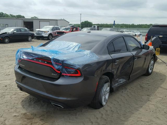 2C3CDXBG9JH170069 - 2018 DODGE CHARGER SX GRAY photo 4