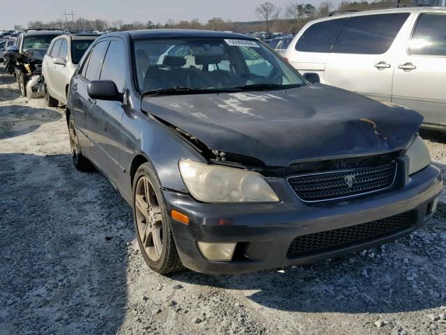 JTHBD192220056613 - 2002 LEXUS IS 300 BLACK photo 1