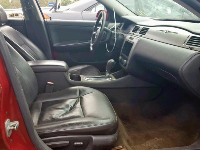 2G1WD58C369206303 - 2006 CHEVROLET IMPALA SUP 勃艮第红 照片 5