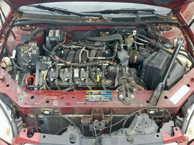 2G1WD58C369206303 - 2006 CHEVROLET IMPALA SUP 勃艮第红 照片 7