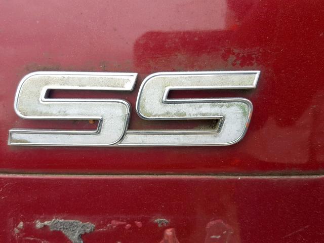 2G1WD58C369206303 - 2006 CHEVROLET IMPALA SUP 勃艮第红 照片 9