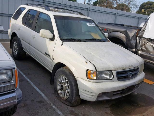 4S6DM58W2Y4406798 - 2000 HONDA PASSPORT E WHITE photo 1