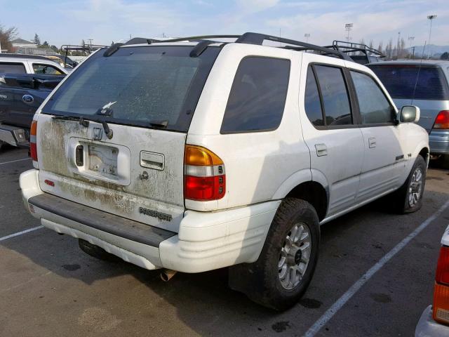 4S6DM58W2Y4406798 - 2000 HONDA PASSPORT E WHITE photo 4