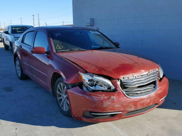 1C3CCBBB8CN155065 - 2012 CHRYSLER 200 TOURIN RED photo 1