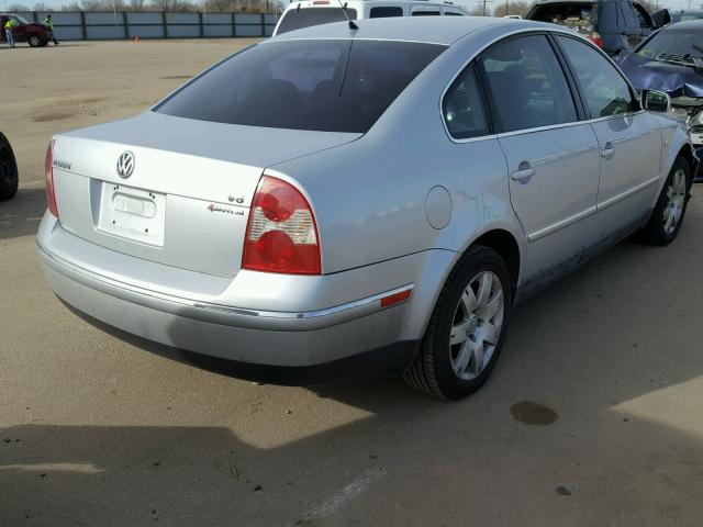 WVWTH63B41P201124 - 2001 VOLKSWAGEN PASSAT GLX 银色 照片 4