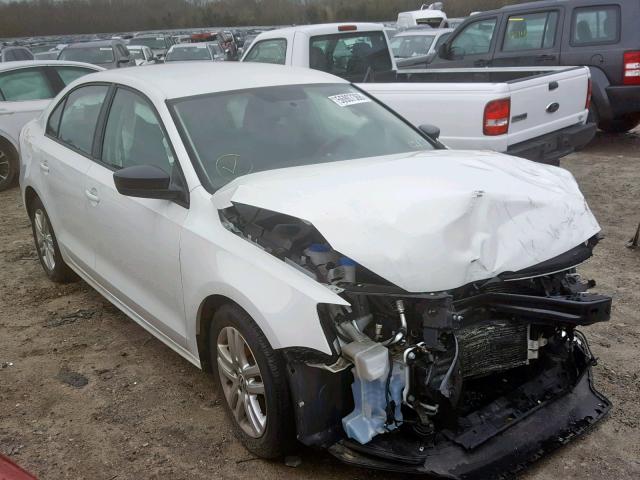 3VW2K7AJ5FM254812 - 2015 VOLKSWAGEN JETTA BASE Սպիտակ լուսանկար 1