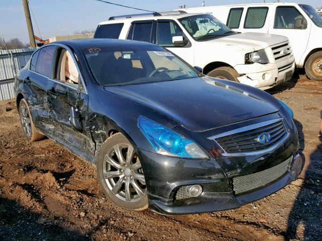 JN1CV6AR0BM403375 - 2011 INFINITI G37 BLACK photo 1