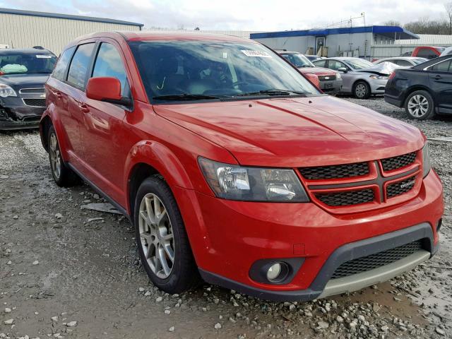 3C4PDCEG6ET309699 - 2014 DODGE JOURNEY R/ RED photo 1