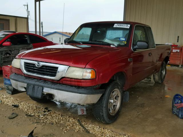 4F4YR16V3YTM01609 - 2000 MAZDA B3000 TROY RED photo 2