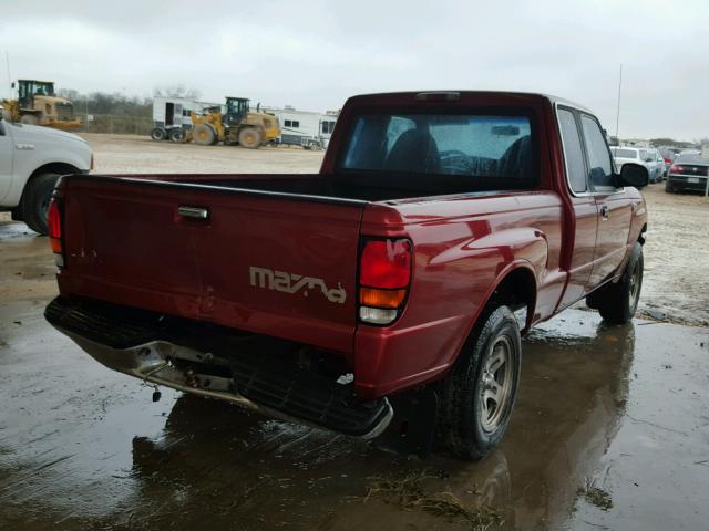 4F4YR16V3YTM01609 - 2000 MAZDA B3000 TROY RED photo 4