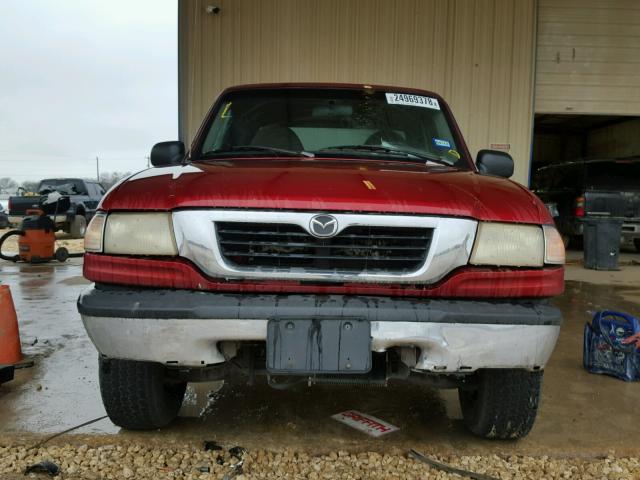 4F4YR16V3YTM01609 - 2000 MAZDA B3000 TROY RED photo 9