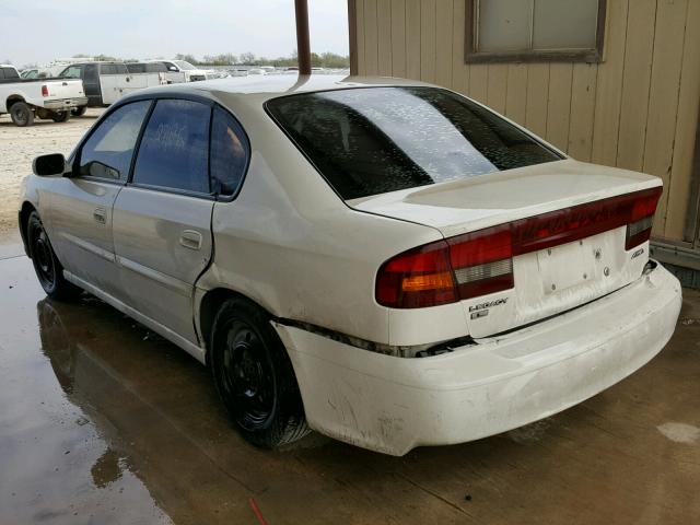 4S3BE635536213421 - 2003 SUBARU LEGACY L WHITE photo 3