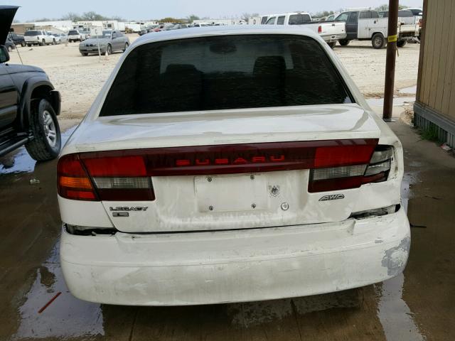 4S3BE635536213421 - 2003 SUBARU LEGACY L WHITE photo 9