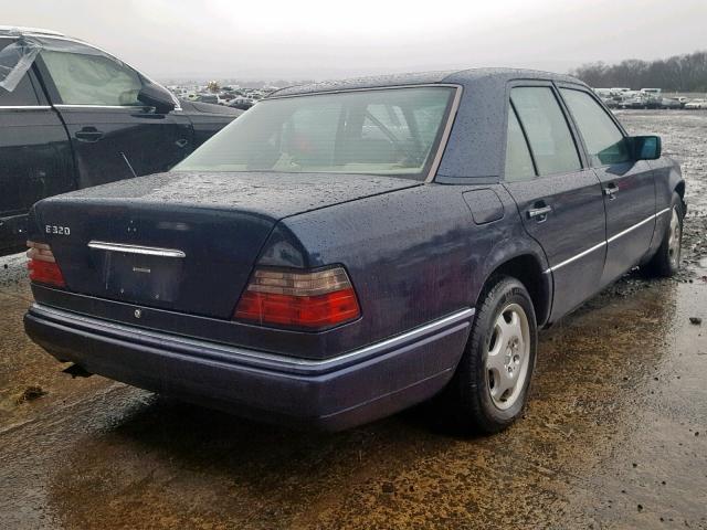 WDBEA32E8SC224775 - 1995 MERCEDES-BENZ E 320 BASE BLUE photo 4