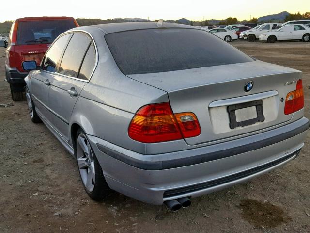 WBAEV53423KM27219 - 2003 BMW 330 I SILVER photo 3