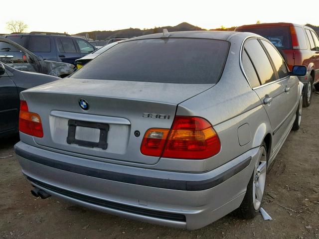 WBAEV53423KM27219 - 2003 BMW 330 I SILVER photo 4