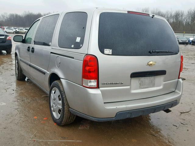 1GNDV23L66D162650 - 2006 CHEVROLET UPLANDER L 银色 照片 3