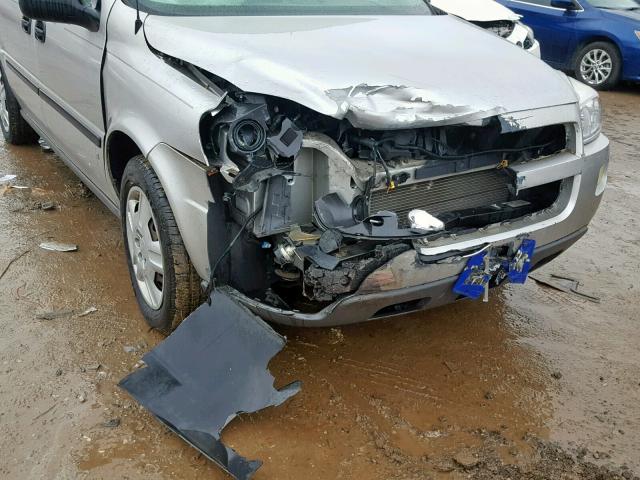 1GNDV23L66D162650 - 2006 CHEVROLET UPLANDER L 银色 照片 9