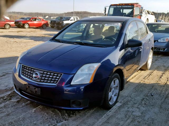 3N1AB61E07L630368 - 2007 NISSAN SENTRA 2.0 BLUE photo 2