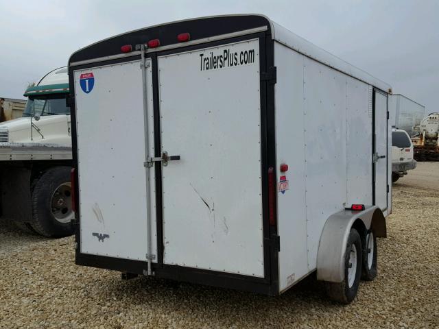 4RACS1427EC038109 - 2014 CARGO TRAILER WHITE photo 4