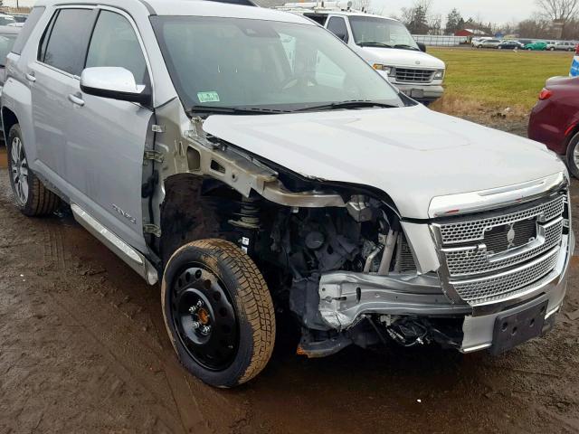 2GKFLVE38H6175198 - 2017 GMC TERRAIN DE SILVER photo 9