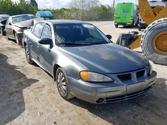 1G2NE52E65M213889 - 2005 PONTIAC GRAND AM S GRAY photo 1