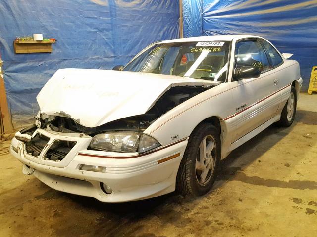 1G2NW14N3PC782243 - 1993 PONTIAC GRAND AM G WHITE photo 2