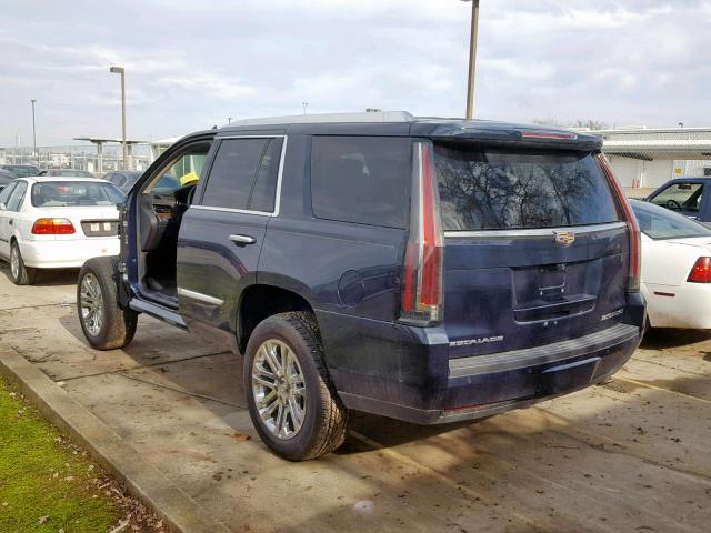 1GYS3CKJ2HR149423 - 2017 CADILLAC ESCALADE P GRAY photo 3