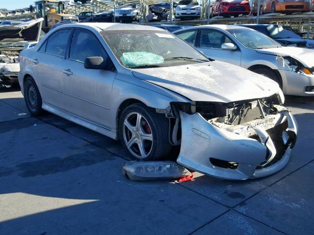 1YVFP80D545N12301 - 2004 MAZDA 6 S SILVER photo 1