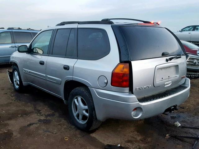 1GKDT13S452120329 - 2005 GMC ENVOY SILVER photo 3