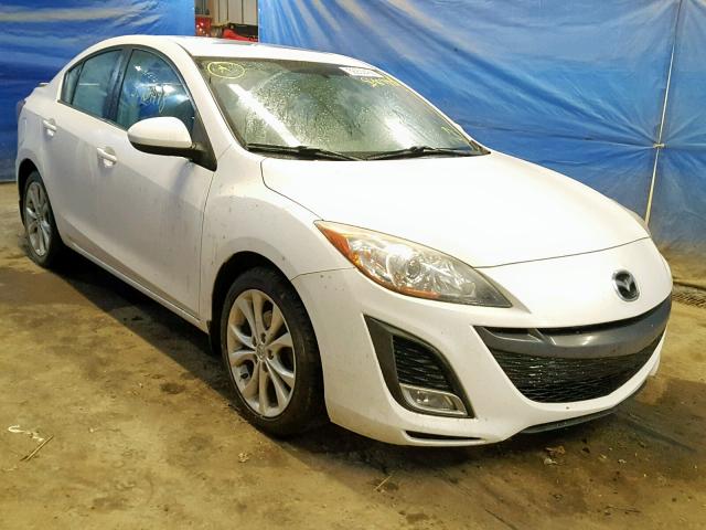 JM1BL1W69B1363685 - 2011 MAZDA 3 S WHITE photo 1