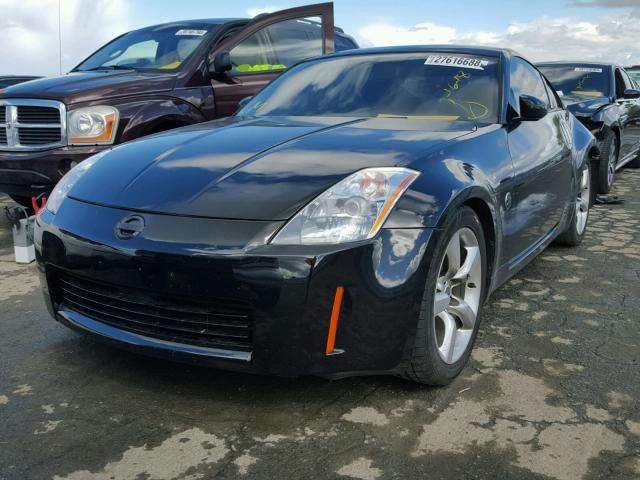 JN1AZ34DX3T102226 - 2003 NISSAN 350Z COUPE BLACK photo 2