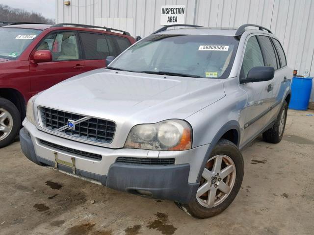 YV1CM592051149426 - 2005 VOLVO XC90 SILVER photo 2