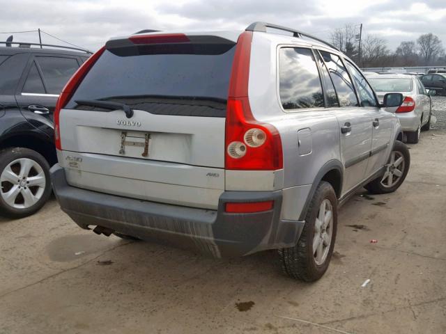 YV1CM592051149426 - 2005 VOLVO XC90 SILVER photo 4