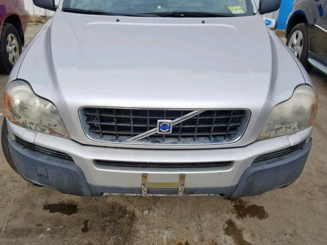 YV1CM592051149426 - 2005 VOLVO XC90 SILVER photo 7