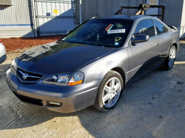 19UYA42643A008594 - 2003 ACURA 3.2CL TYPE GRAY photo 2