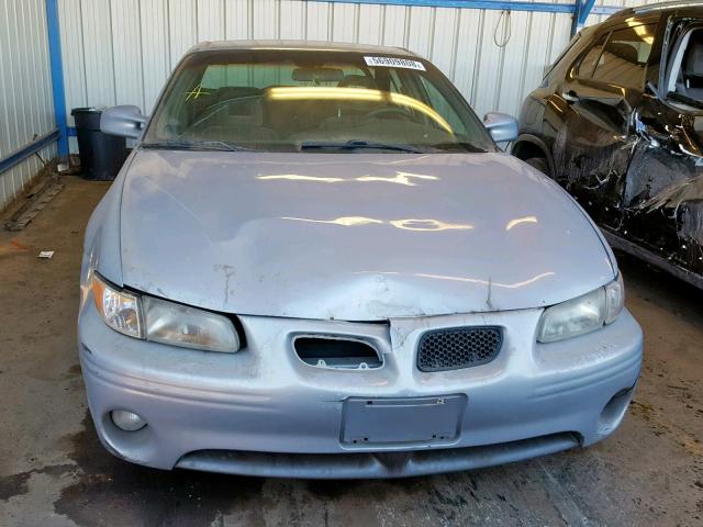 1G2WP52K6XF254065 - 1999 PONTIAC GRAND PRIX 银色 照片 9