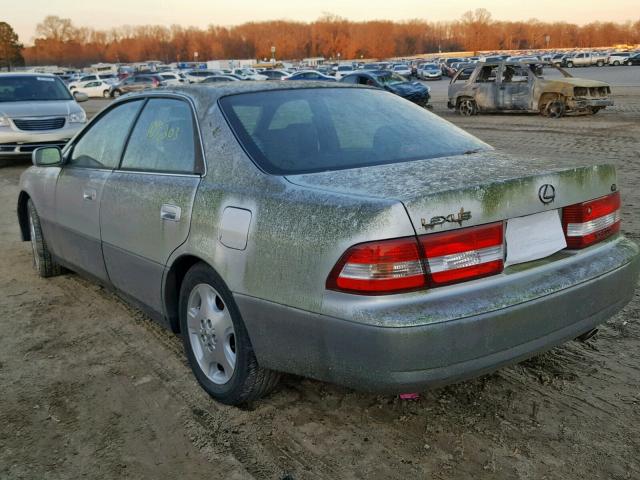 JT8BF28G8Y5101899 - 2000 LEXUS ES 300 SILVER photo 3