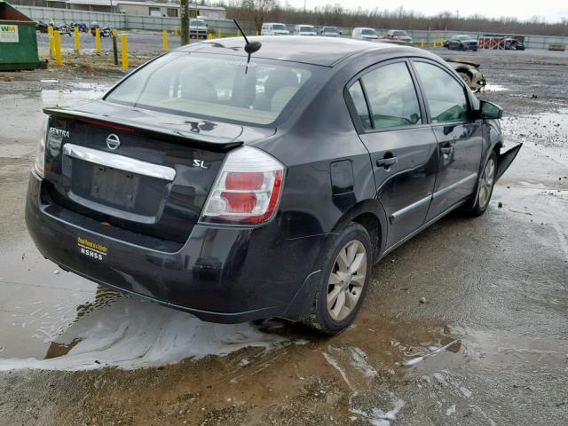 3N1AB6AP3BL726926 - 2011 NISSAN SENTRA 2.0 BLACK photo 4