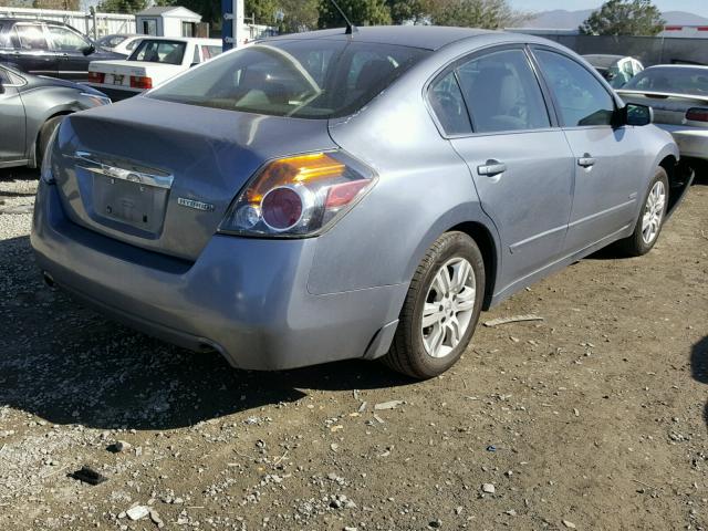 1N4CL2AP3AC137919 - 2010 NISSAN ALTIMA HYB GRAY photo 4