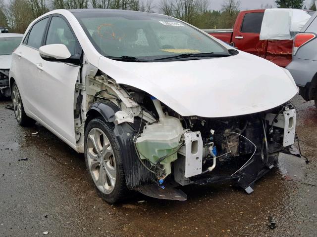 KMHD35LH4EU162331 - 2014 HYUNDAI ELANTRA GT WHITE photo 1