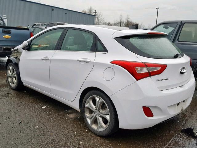 KMHD35LH4EU162331 - 2014 HYUNDAI ELANTRA GT WHITE photo 3