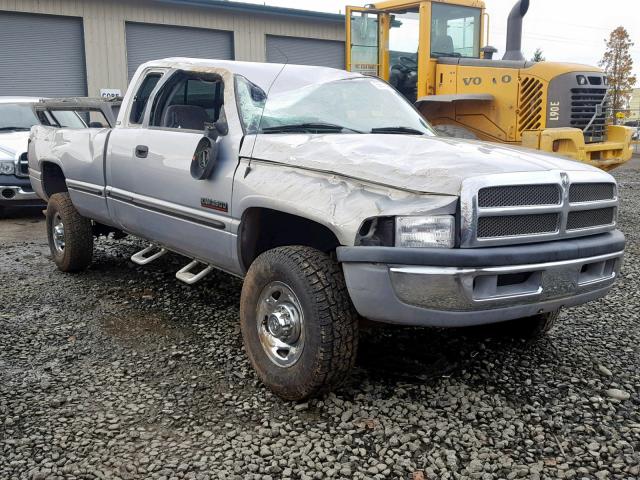 1B7KF2365XJ538734 - 1999 DODGE RAM 2500 SILVER photo 1