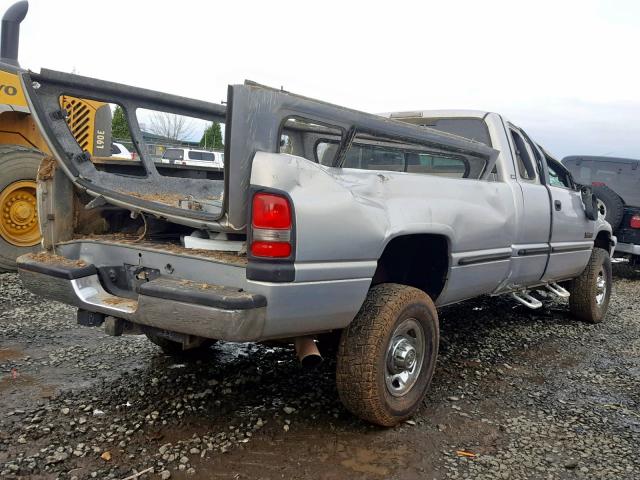 1B7KF2365XJ538734 - 1999 DODGE RAM 2500 SILVER photo 4